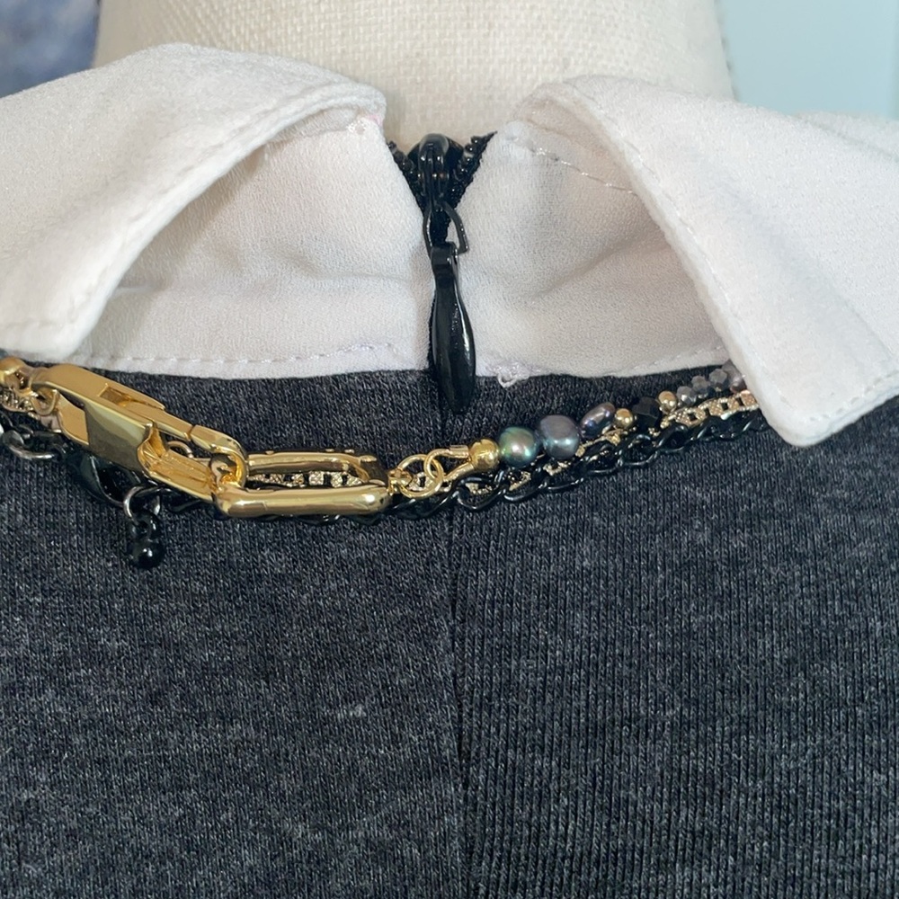 Peter Pan Collar Tunic- NWOT - Picture 5 of 8